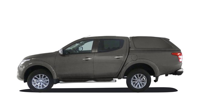 Hard Top Rh4 geschilderd gesloten Mitsu L200 DC 2019