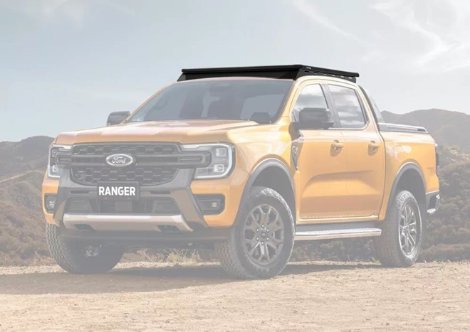 Galerie de toit en alu Rival Ranger, Raptor & Amarok DC 23