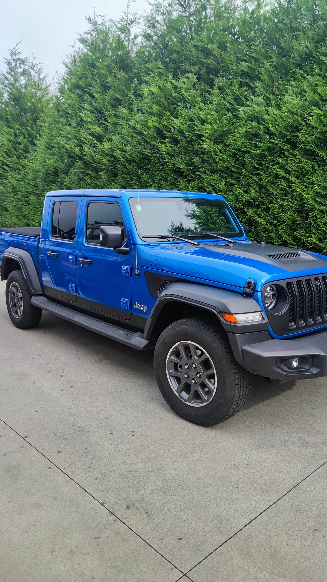 Jeep Gladiator - Bleu - noir 1