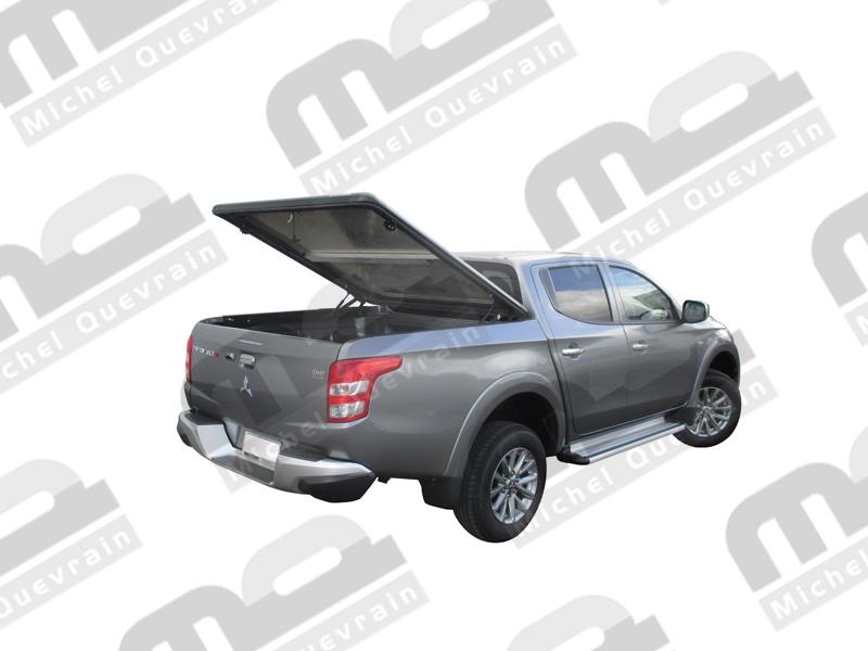 Aluminium tonneau cover for Mitsubishi L200 and Fiat Fullback