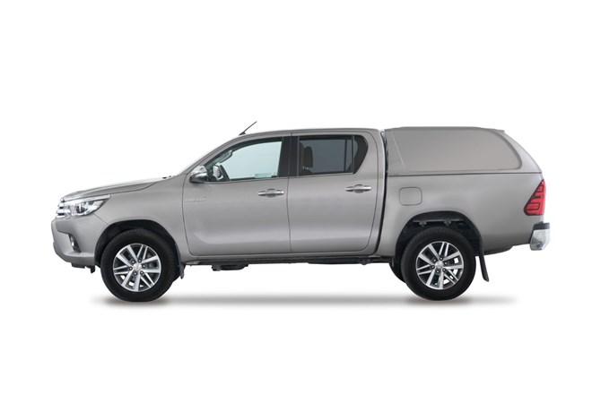 Hard Top Rh4 geschilderd gesloten Hilux DC 2021