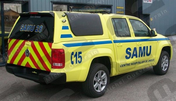 Le Samu 28 s'équipe d'un Hard top Road Ranger