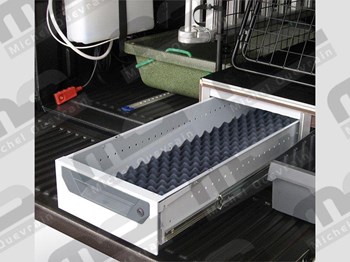 Box voor wapen 120 x 35 cm.
