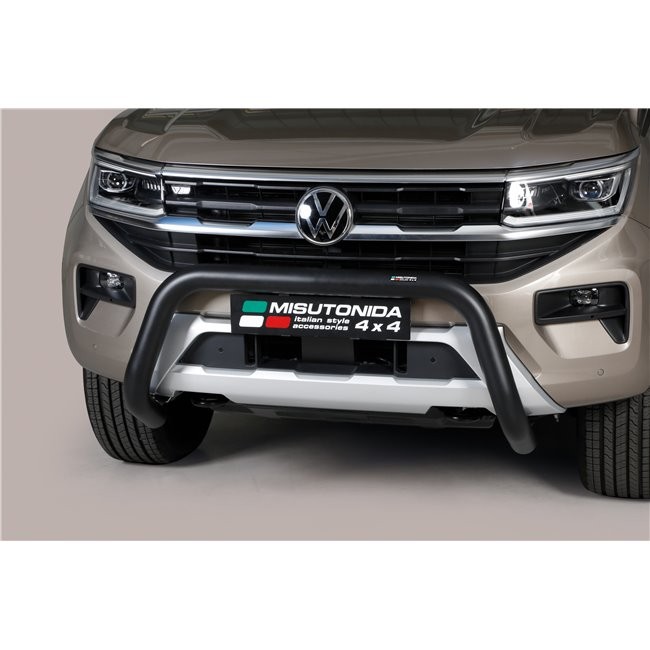 Pare buffle VW Amarok 2023 76mm - Noir