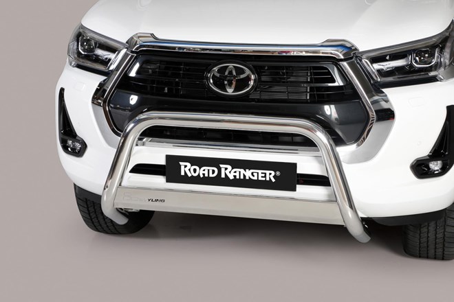 Pare buffle Hilux 2021 63mm INOX