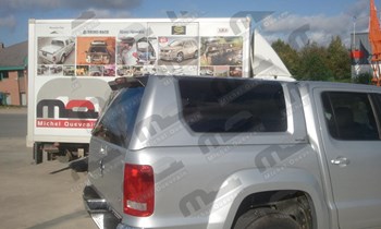 Hard top RH3 met zijruiten, Volkswagen Amarok DC