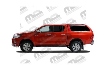 Hard Top Rh4 vitré, peint Toyota Hi-Lux DC 2016