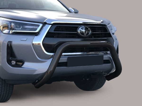 Pare buffle Hilux 2021 76mm NOIR