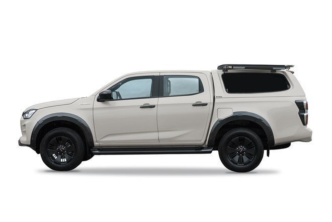 Hard Top RH5 geschilderd 3 ramen Isuzu Dmax 2020 (met afstandsbediening)