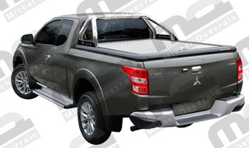 Aluminium tonneau cover for Mitsubishi L200 and Fiat Fullback